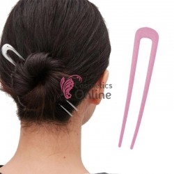 Accesoriu de par modern Japonez pentru cocuri din metal JPN00FF Pink